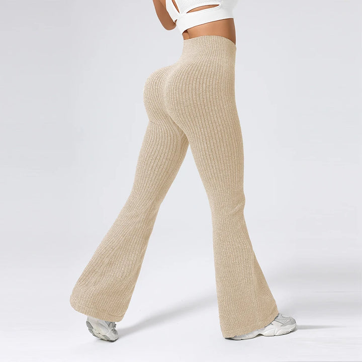 Flare Ribbed Leggings