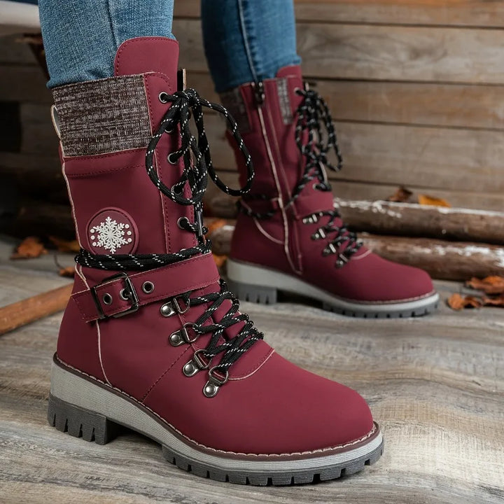 Flurry Chic Utility Boots