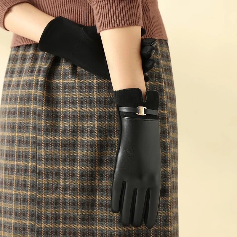 CityChic Leather Gloves