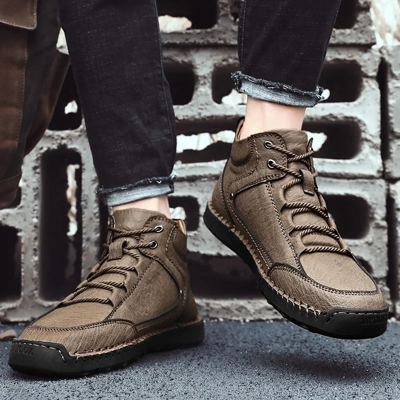 Hammerfall Leather Boots