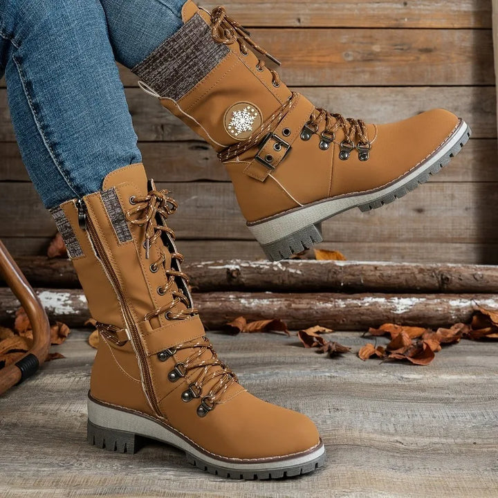 Flurry Chic Utility Boots