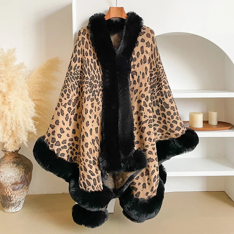 The Savanna Fur Cape