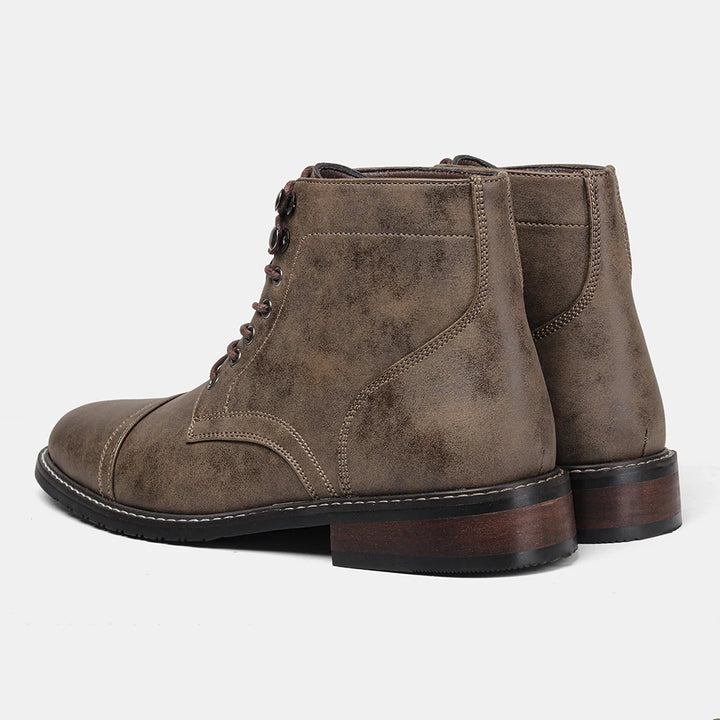 Leather Boots Casual Brand Retro 2026 Fashion Comfortable Boots Shoes Man