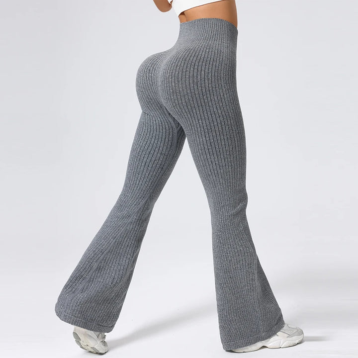 Flare Ribbed Leggings