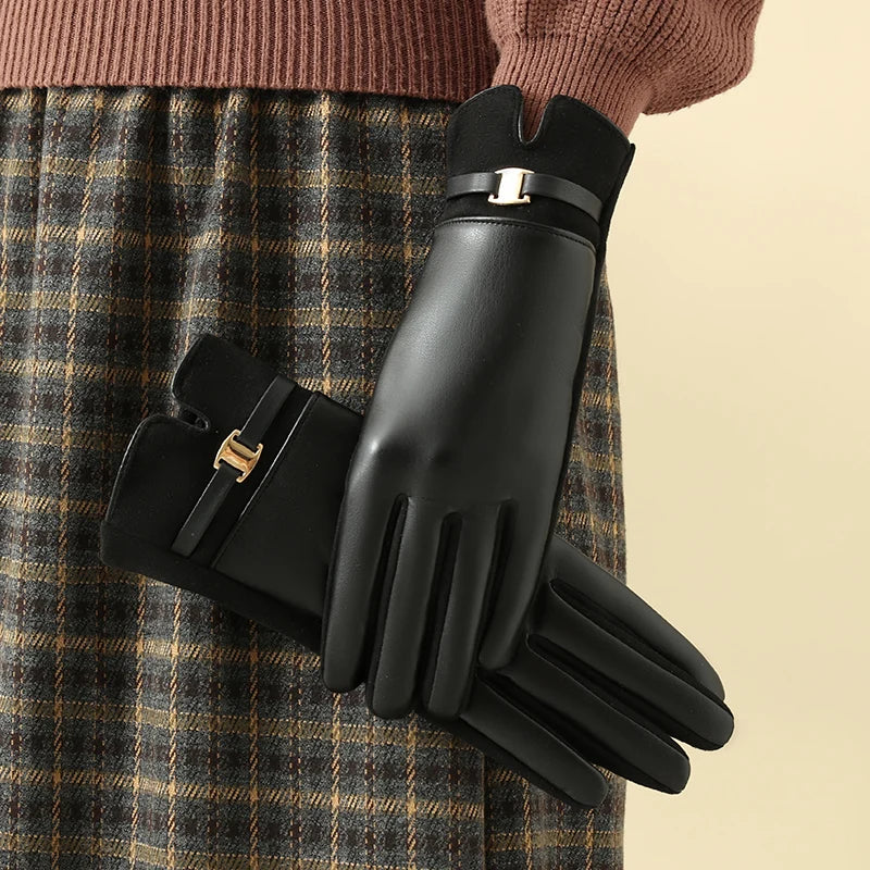 CityChic Leather Gloves