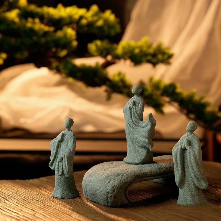 Harmony Monks Figurine Set