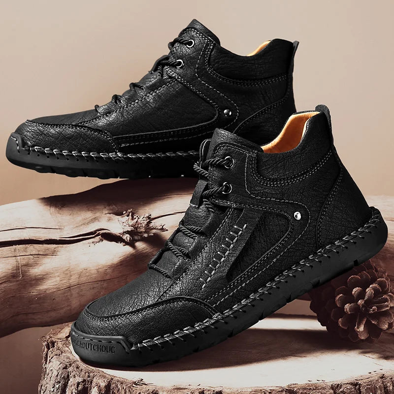 Hammerfall Leather Boots