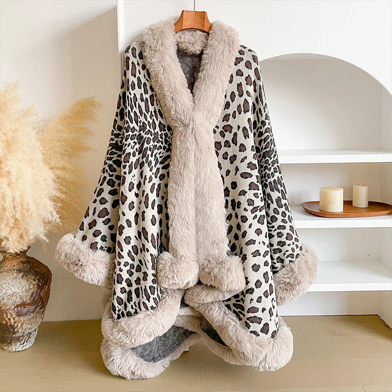 The Savanna Fur Cape