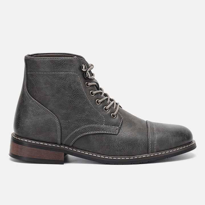 Leather Boots Casual Brand Retro 2026 Fashion Comfortable Boots Shoes Man