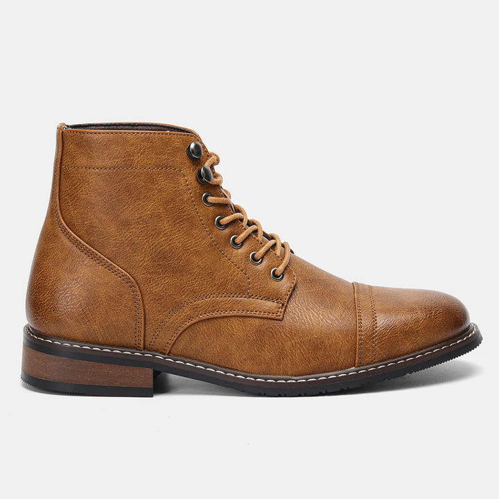 Leather Boots Casual Brand Retro 2026 Fashion Comfortable Boots Shoes Man