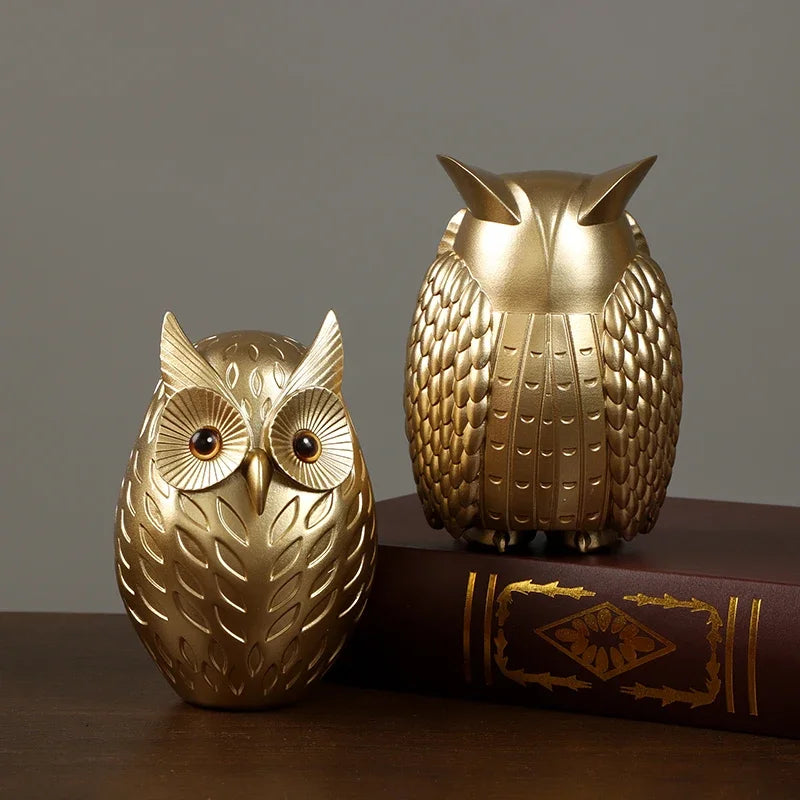 Wisdom Owl Figurines