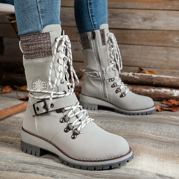 Flurry Chic Utility Boots