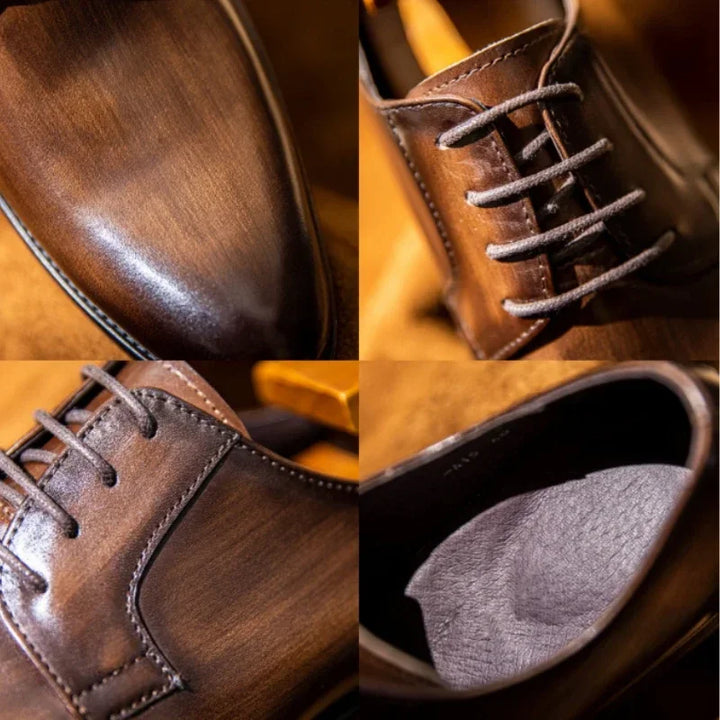 Men's Pointed Leather Shoes