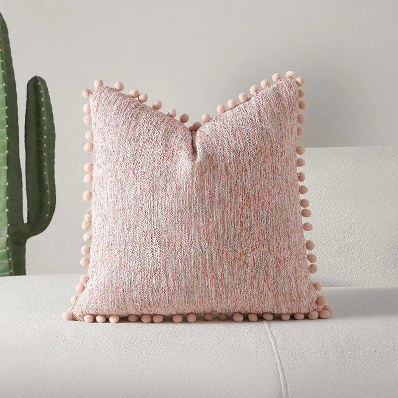 Cozy Pom-Pom Pillow Covers