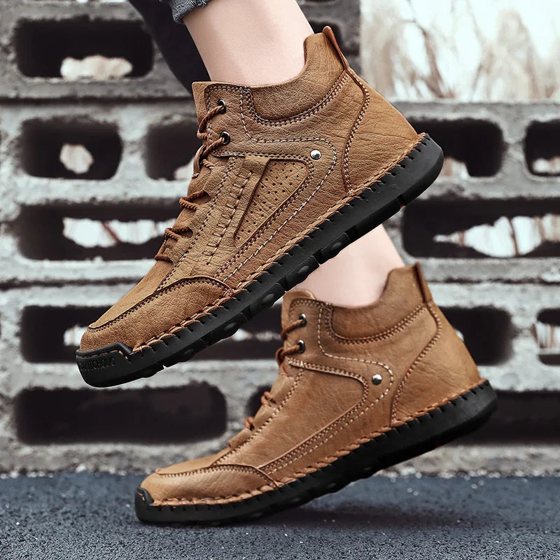 Hammerfall Leather Boots