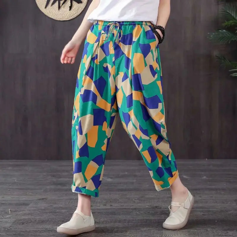 Polka Harem Pants