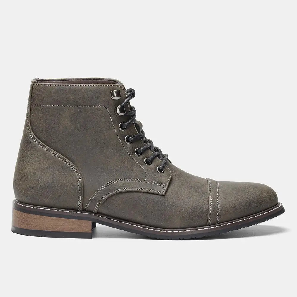 Leather Boots Casual Brand Retro 2026 Fashion Comfortable Boots Shoes Man