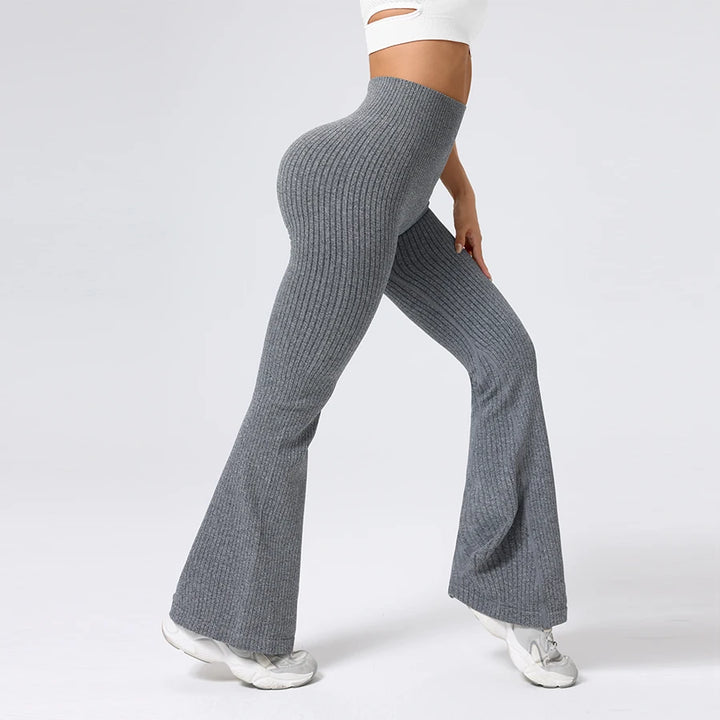 Flare Ribbed Leggings