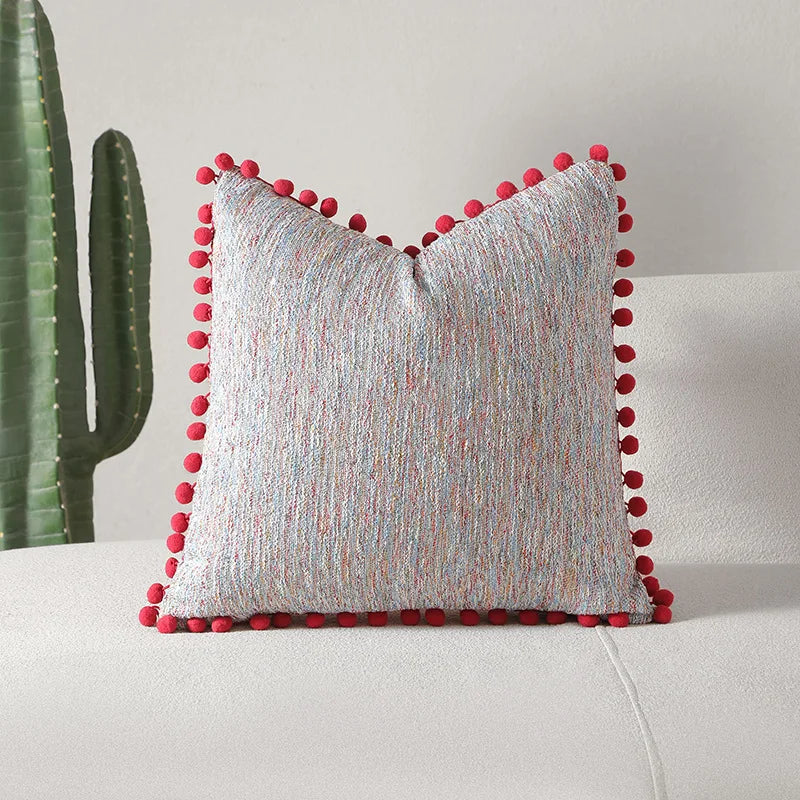 Cozy Pom-Pom Pillow Covers