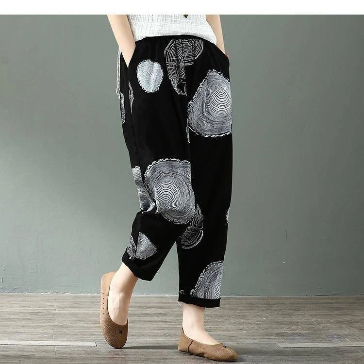 Polka Harem Pants