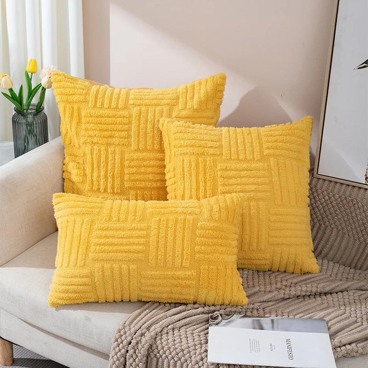 Plush Cushion Cover