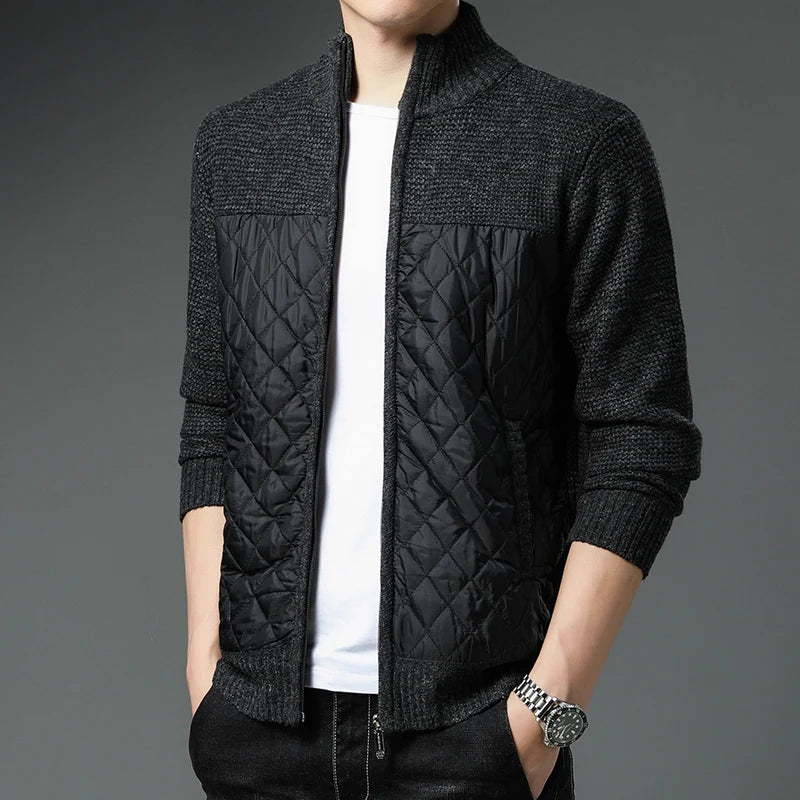 Quilted Cardigan Jacket