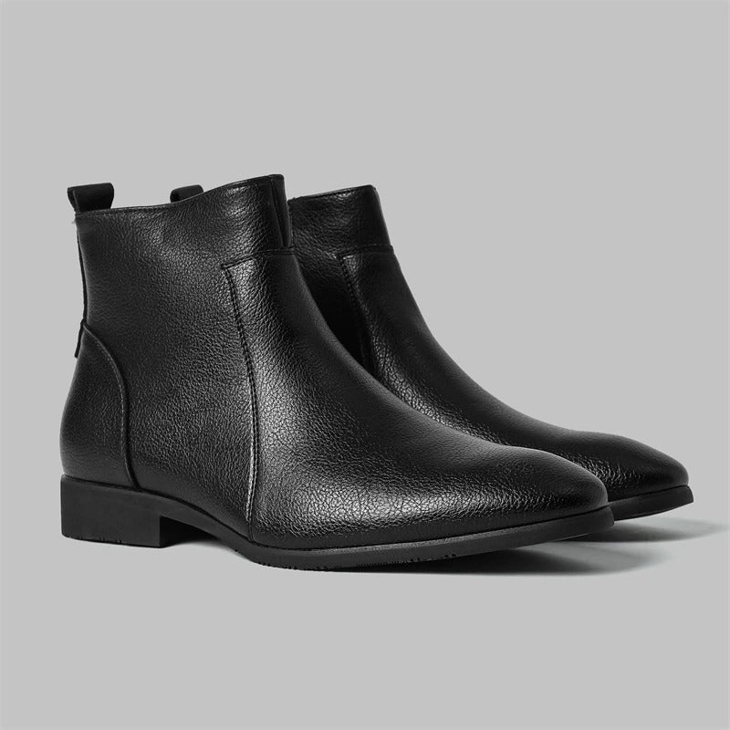 Pebble Grain Chelsea Boots